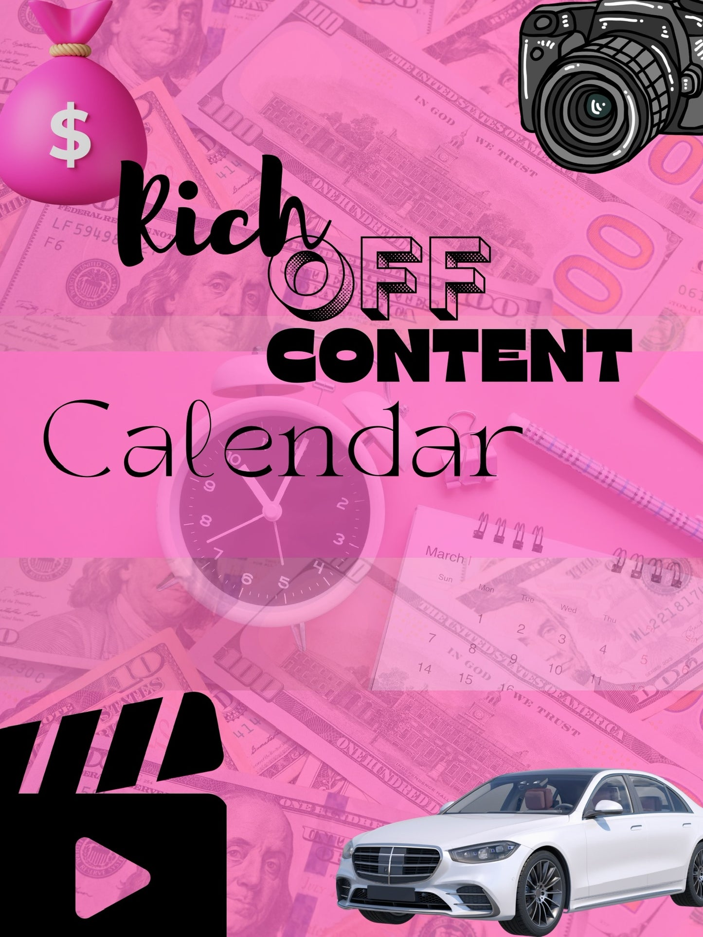 Rich Off Content Calendar